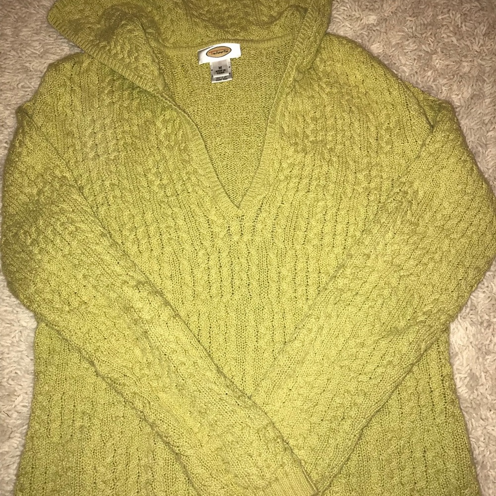 Talbots Green Sweater